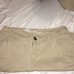 Old navy khaki shorts